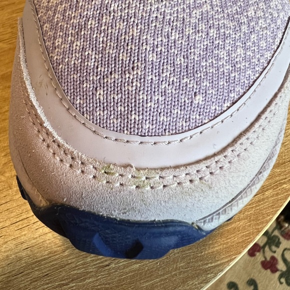 Clarks: ATL Trek Knit Waterproof Lilac Shoe - Picture 7 of 10